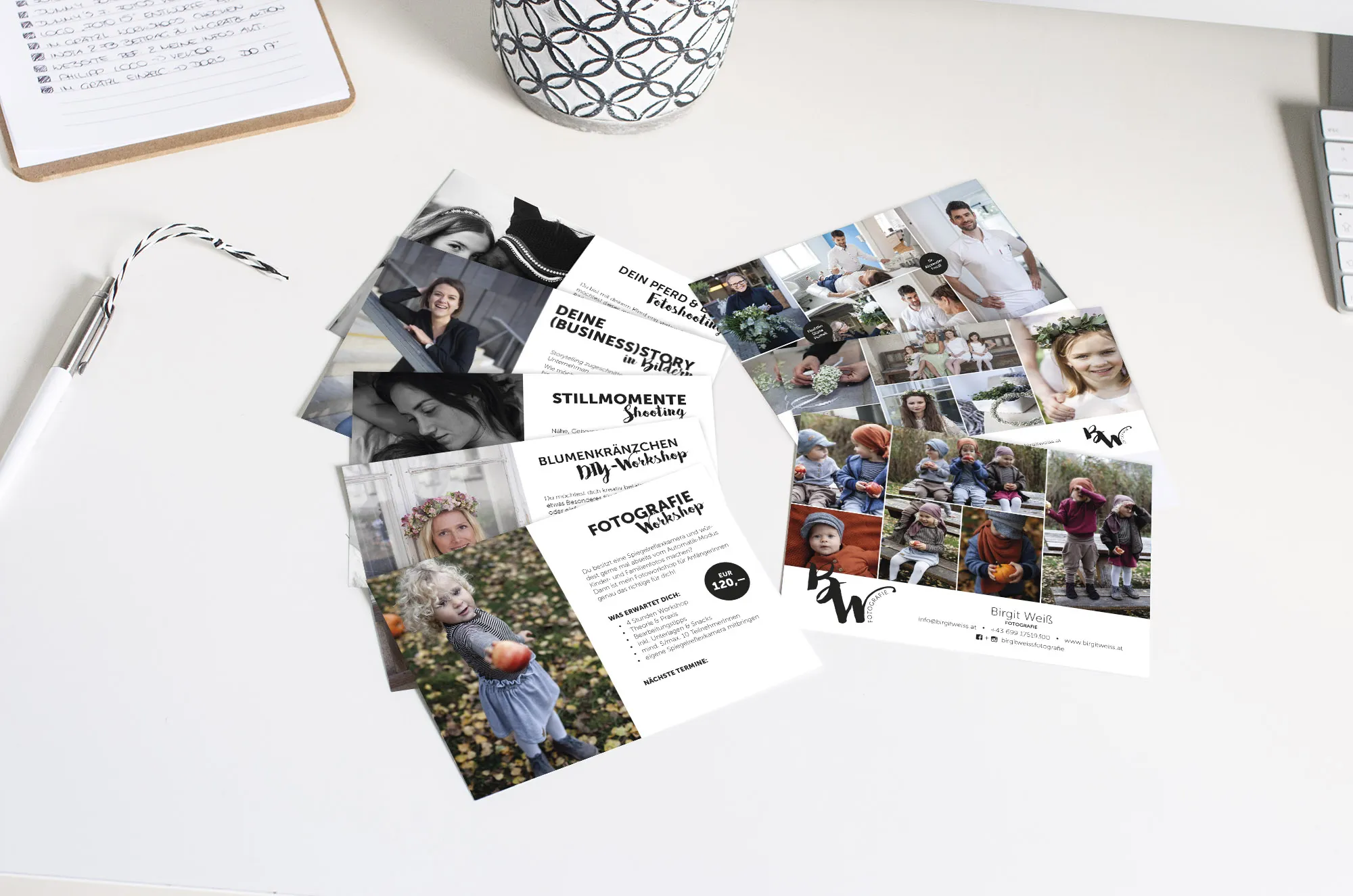 Portfolio: Birgit Weiß Fotografie Themenflyer Portfolio: Birgit Weiß Fotografie Themenflyer