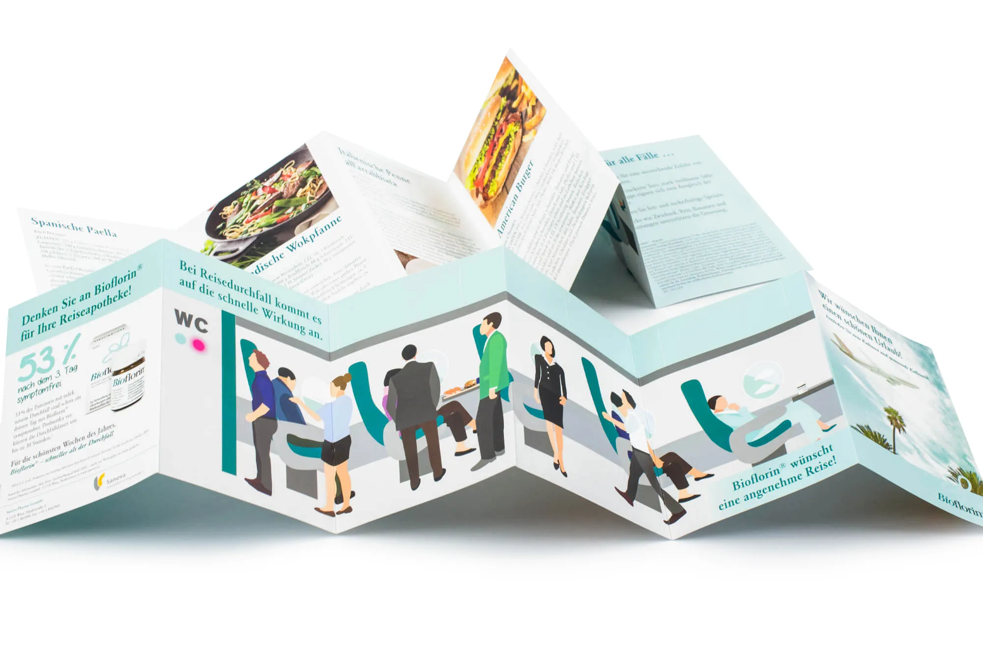 Portfolio: Sanova | Bioflorin Urlaubs Mailing Portfolio: Sanova | Bioflorin Urlaubs Mailing