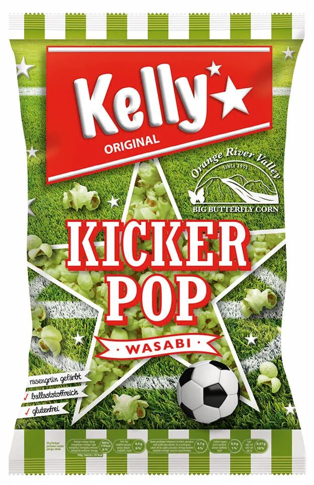Portfolio: Kellys & Soletti Packaging Portfolio: Kellys & Soletti Packaging Mikrowellenpopcorn