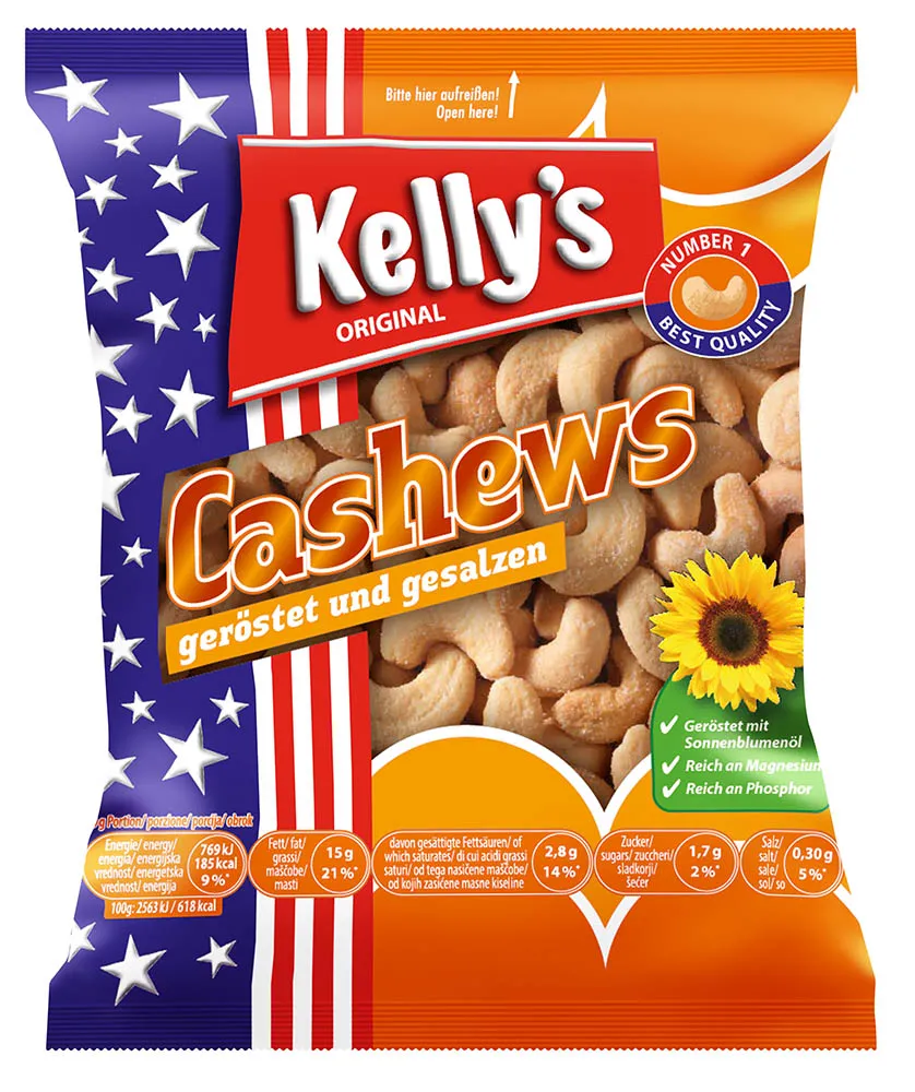 Portfolio: Kellys & Soletti Packaging Portfolio: Kellys & Soletti Packaging Cashews