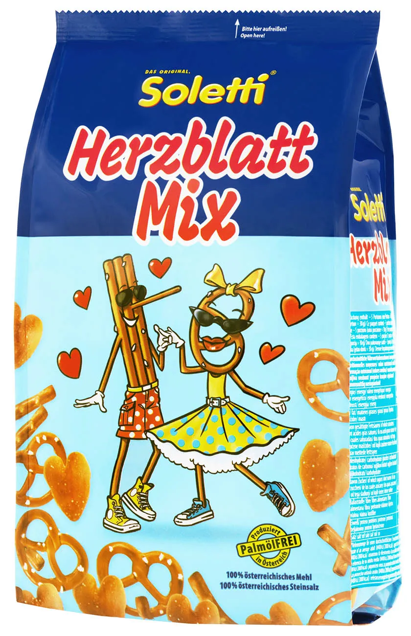 Portfolio: Kellys & Soletti Packaging Portfolio: Kellys & Soletti Packaging Herzblatt Mix