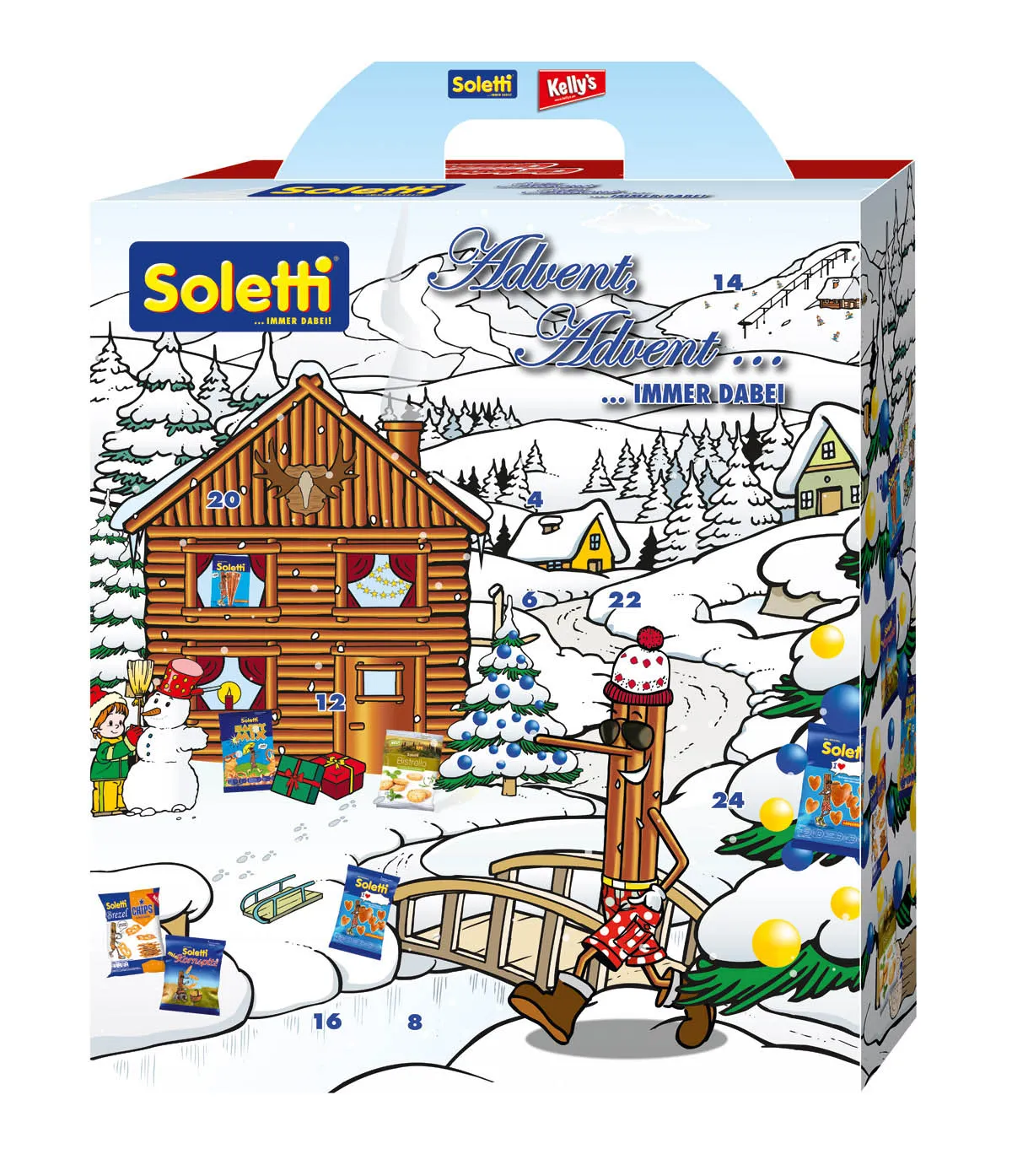 Portfolio: Kellys & Soletti Packaging Portfolio: Kellys & Soletti Packaging Adventkalender