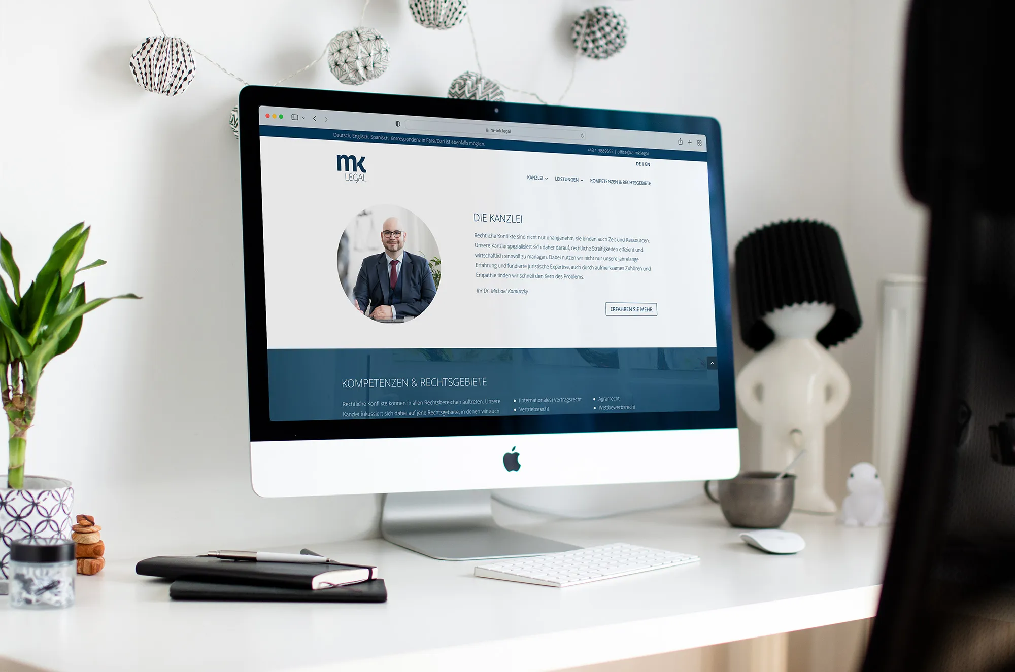 Portfolio: MK Legal Website Portfolio: MK Legal Website