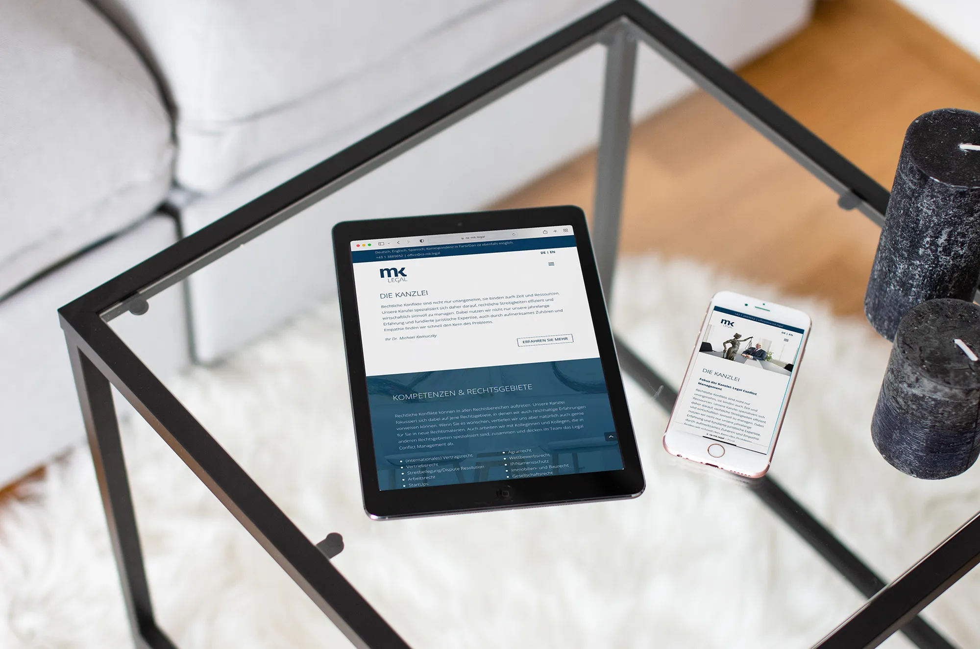 Portfolio: MK Legal Website Portfolio: MK Legal Website