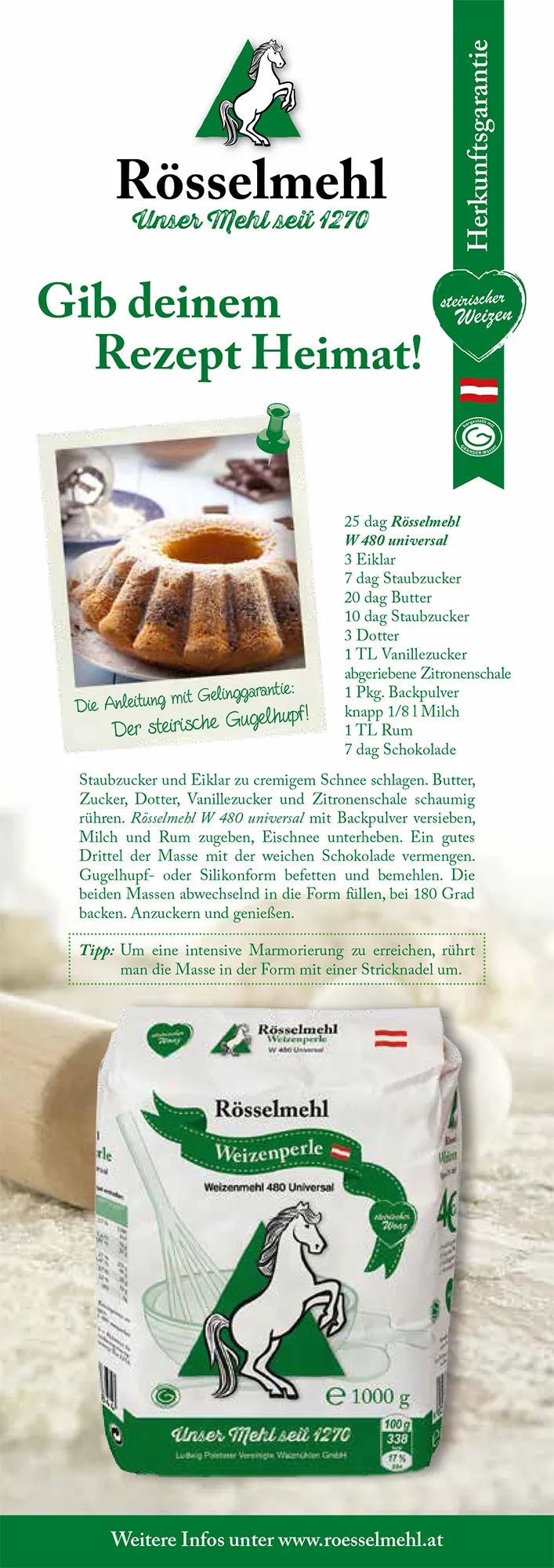 Portfolio: Rösselmehl Drucksorten Portfolio: Rösselmehl Drucksorten