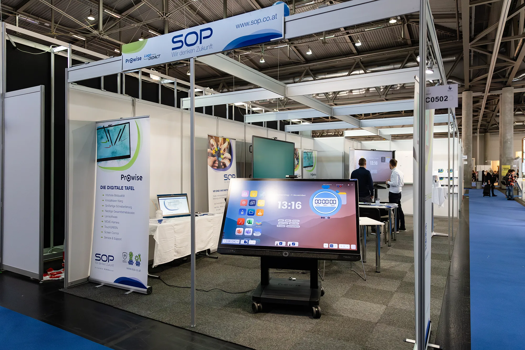 Portfolio: SOP - Messestand