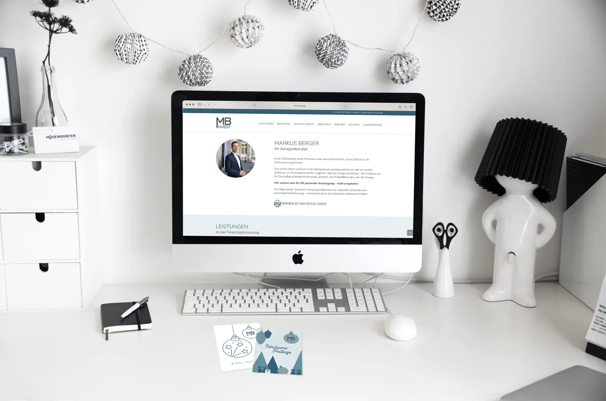 Portfolio: MB Invest Website Portfolio: MB Invest Website