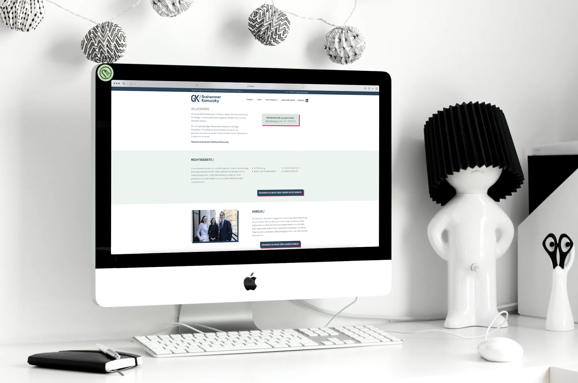 Portfolio: GK Legal Website Portfolio: GK Legal Website