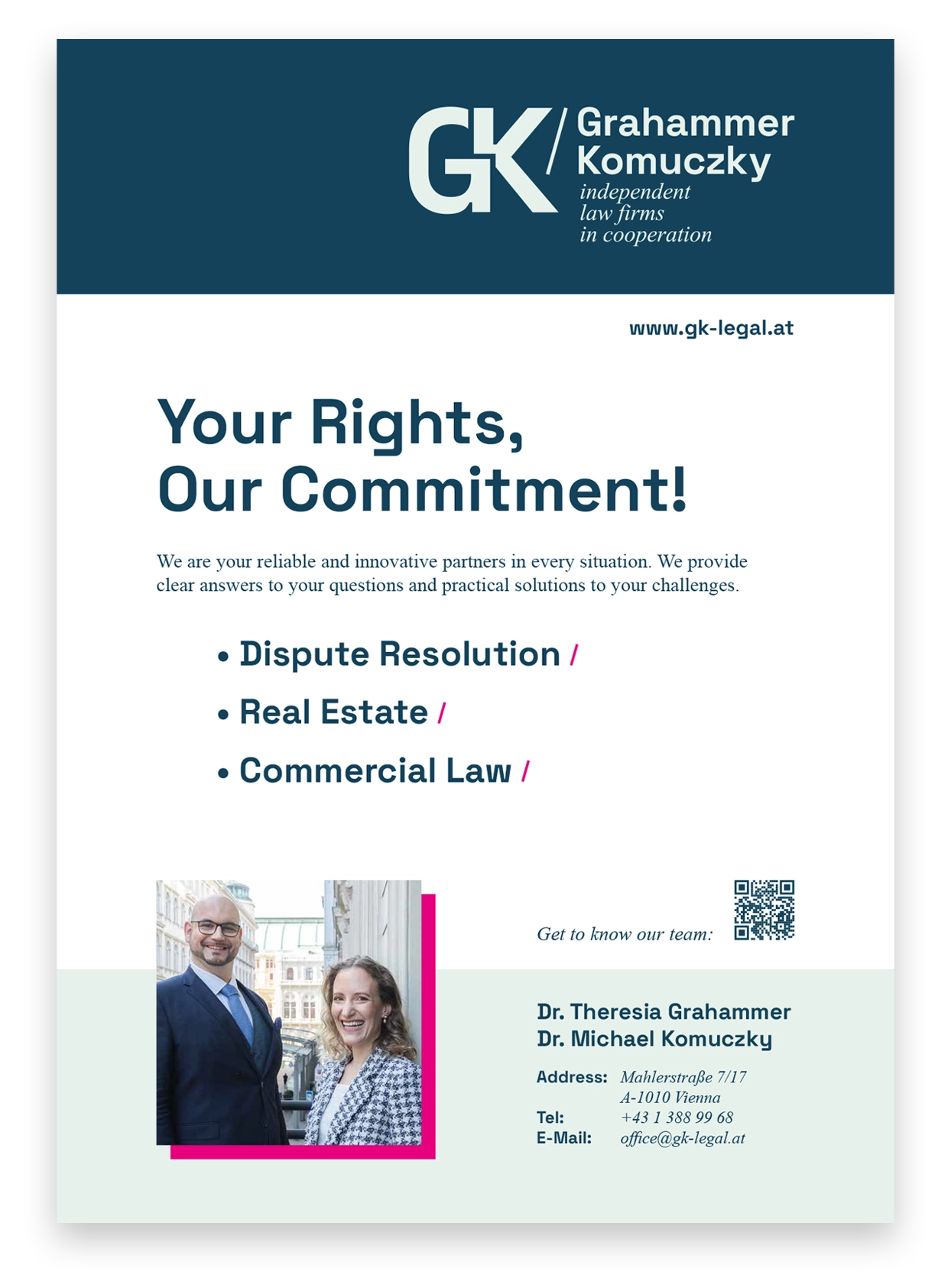 Portfolio: GK Legal Anzeige Portfolio: GK Legal Anzeige