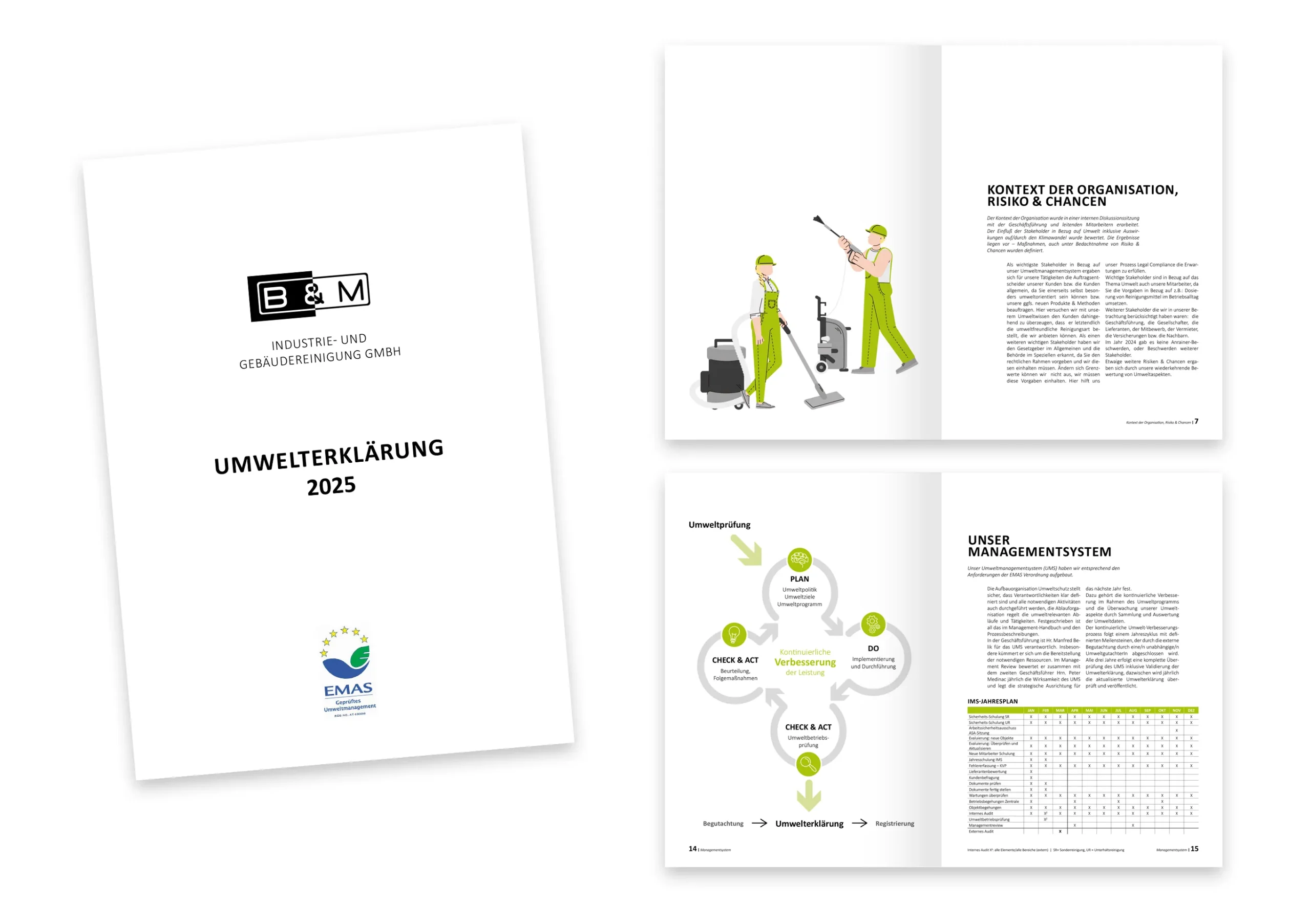 Portfolio: Umweltbericht für B&M