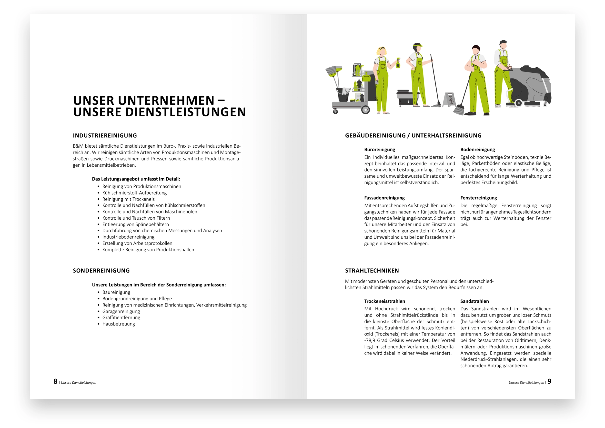 Portfolio: Umweltbericht für B&M