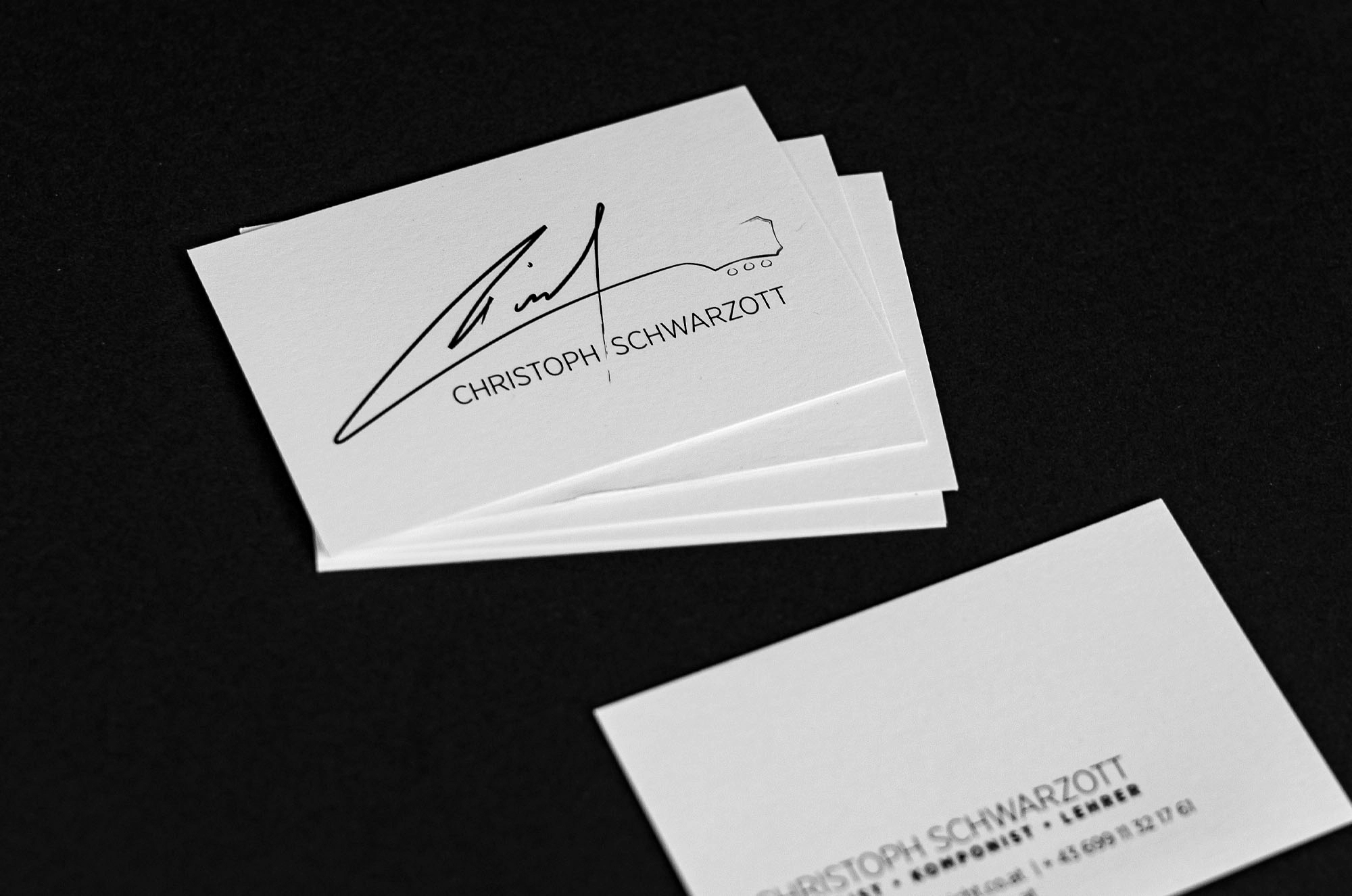 Portfolio: Christoph Schwarzott Visitenkarten Portfolio: Christoph Schwarzott Visitenkarten