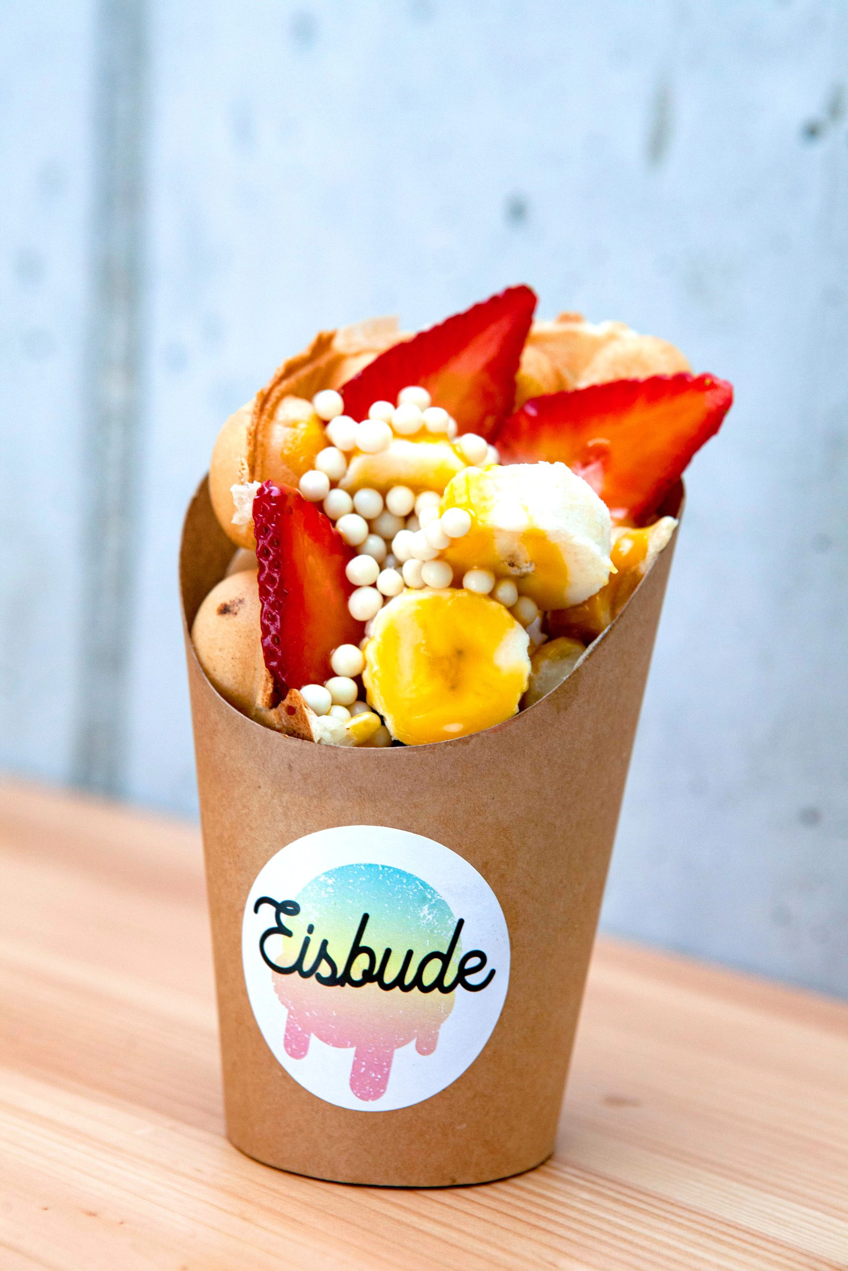 Portfolio: Eisbude Waffeltüte