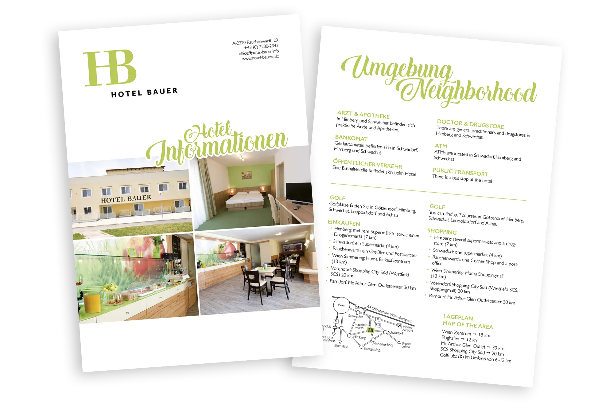 Portfolio: Hotel Bauer Hotel Mappe Portfolio: Hotel Bauer Hotel Mappe