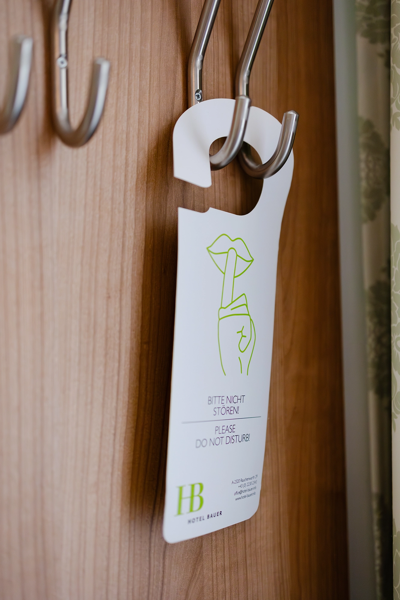 Portfolio: Hotel Bauer Türhänger Portfolio: Hotel Bauer Türhänger