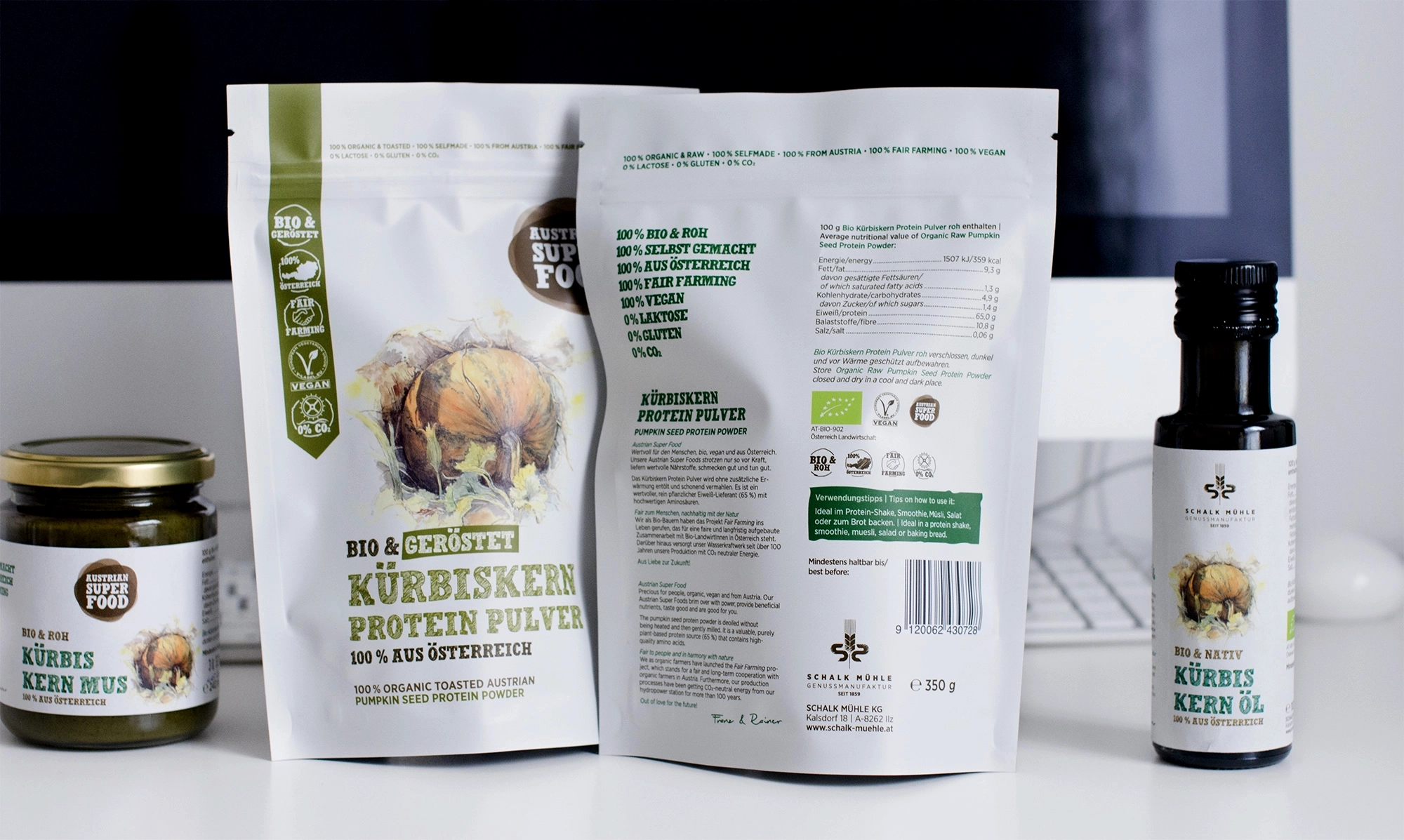 Portfolio: Schalkmühle, Pruduktrange klassische Produkte Detailaufnahme Portfolio: Schalkmühle, Pruduktrange klassische Produkte Detailaufnahme