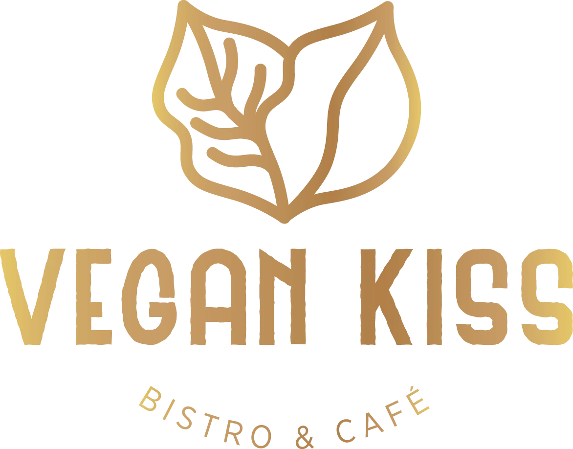 Portfolio: Vegan Kiss Logo Gold Portfolio: Vegan Kiss Logo Gold