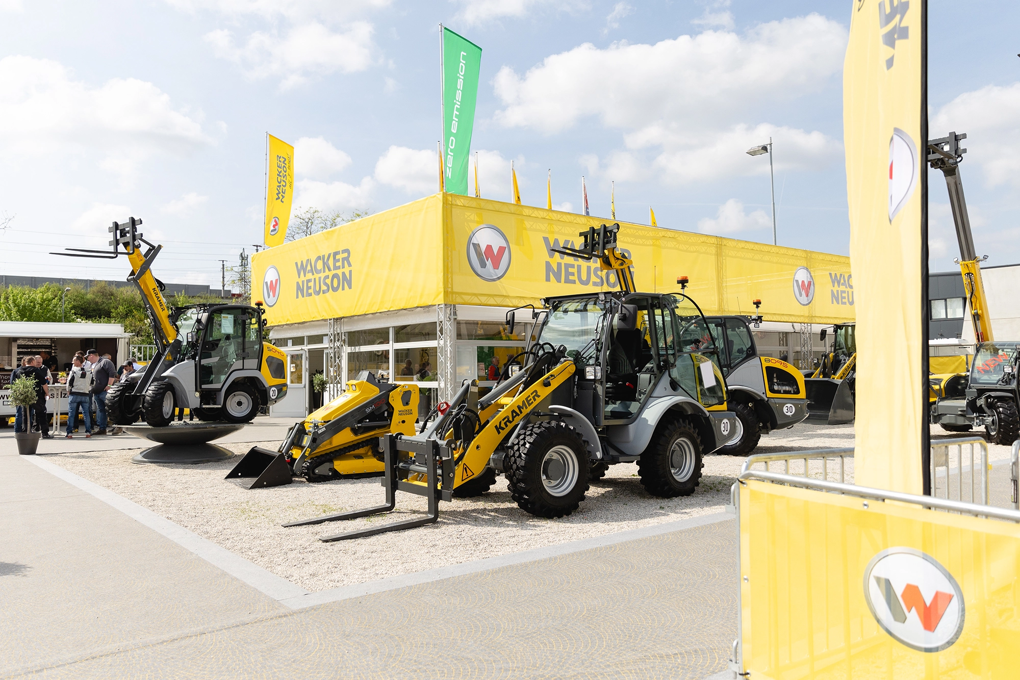 Portfolio: Wacker Neuson, Messestand