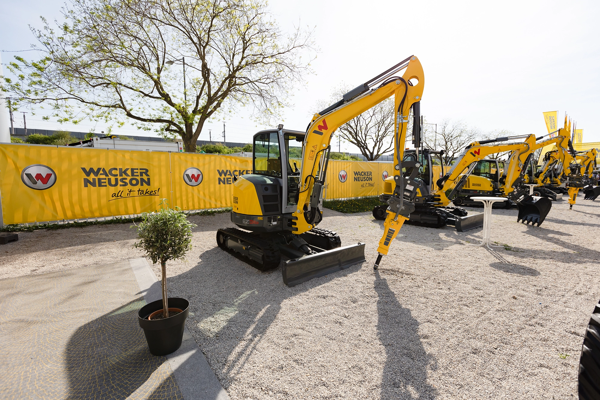 Portfolio: Wacker Neuson, Baumaschine
