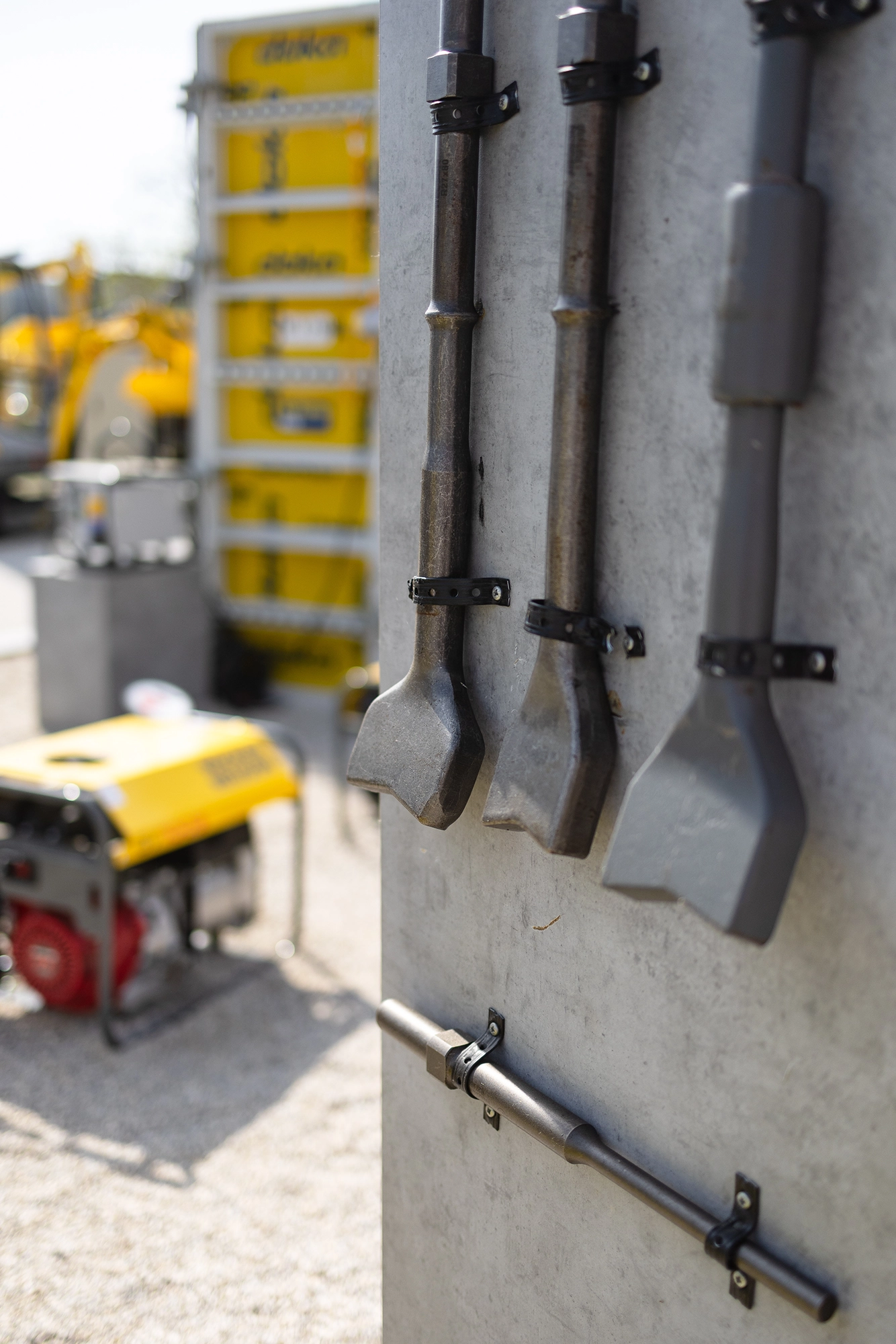 Portfolio: Wacker Neuson, Geräte Detailaufnahme