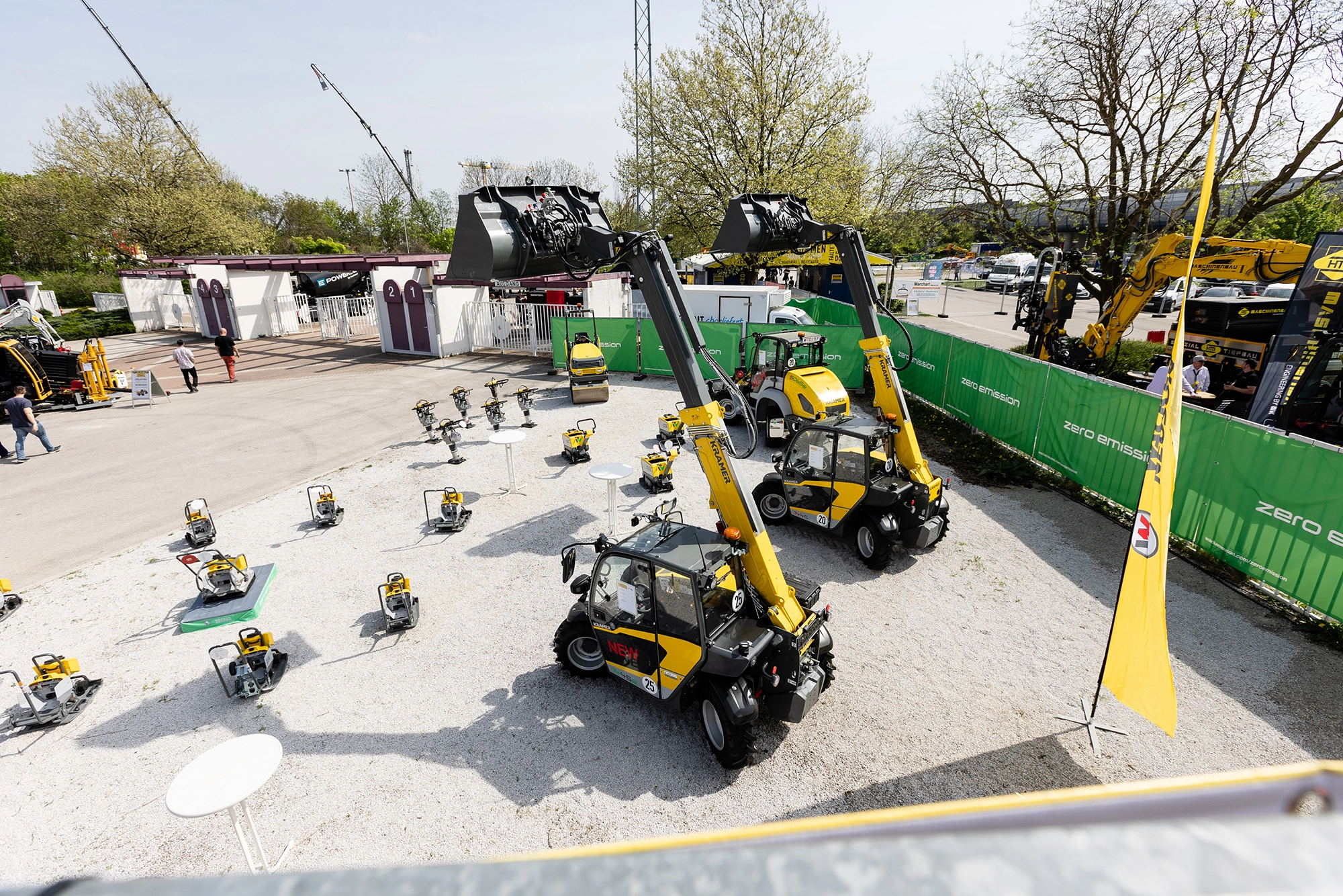 Portfolio: Wacker Neuson, diverse Baumaschinen