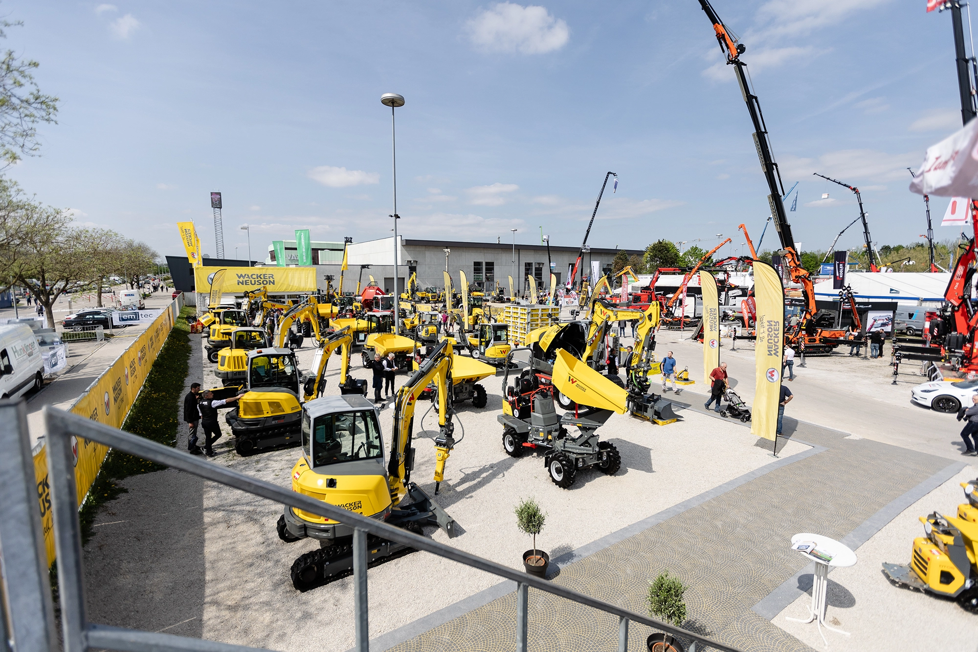 Portfolio: Wacker Neuson, diverse Baumaschinen