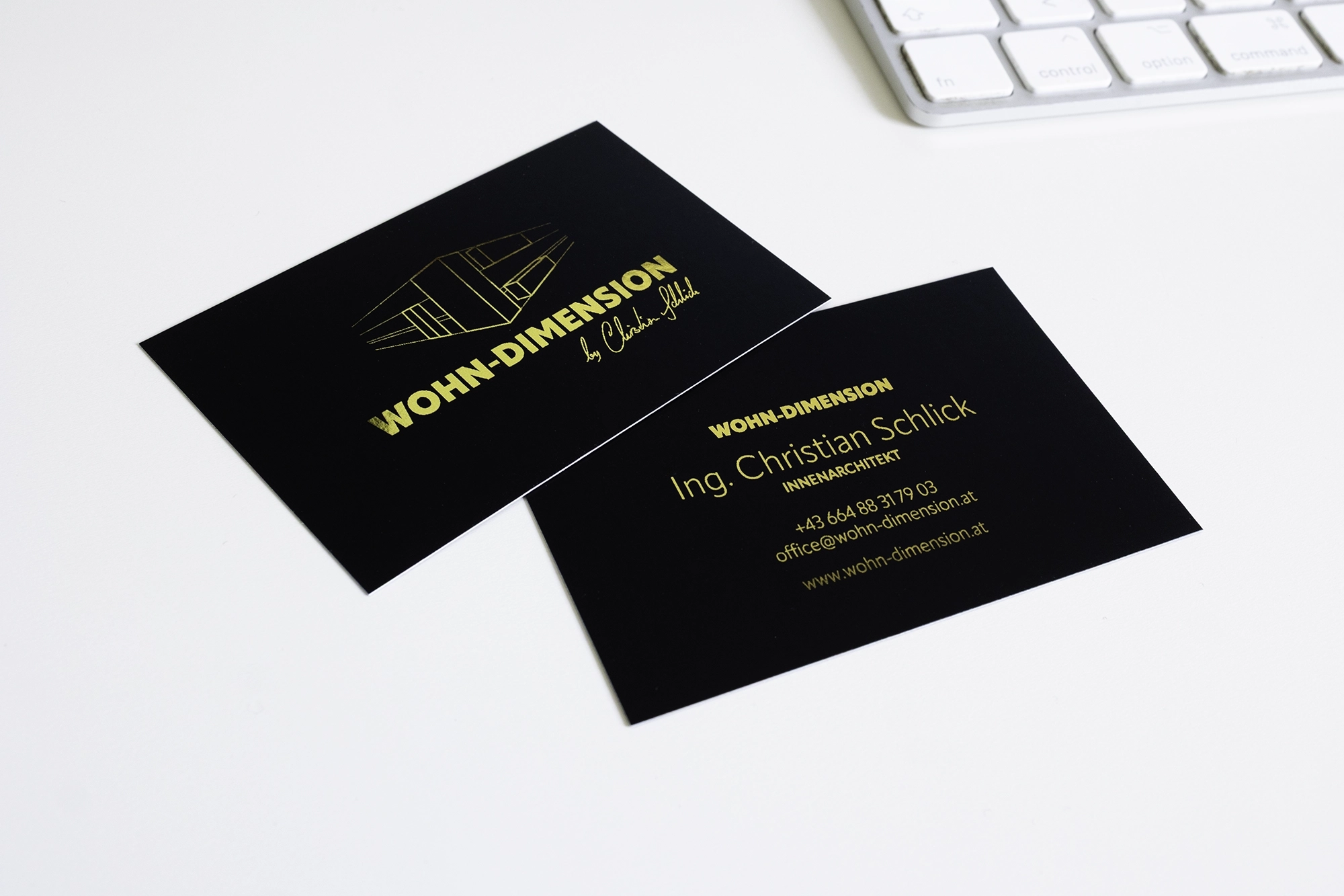 Portfolio: Wohn-Dimension Visitenkarte Portfolio: Wohn-Dimension Visitenkarte